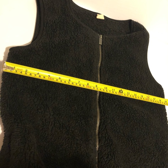 ROXY Sherpa zippered vest women’s size M EUC - Picture 5 of 5